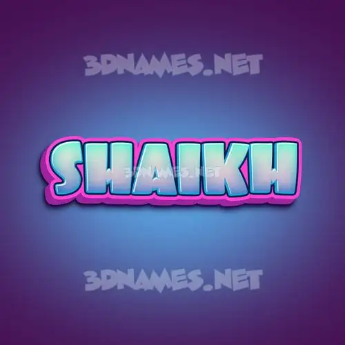 shaikh in Phat Purple style - 3D name wallpaper shaikh in Phat Purple style - 3D name wallpaper