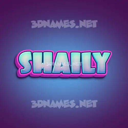 shaily in Phat Purple style - 3D name wallpaper shaily in Phat Purple style - 3D name wallpaper