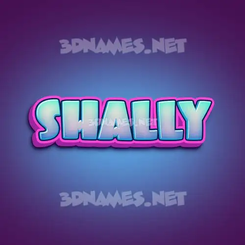 shally in Phat Purple style - 3D name wallpaper shally in Phat Purple style - 3D name wallpaper