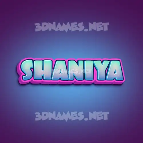 shaniya in Phat Purple style - 3D name wallpaper shaniya in Phat Purple style - 3D name wallpaper