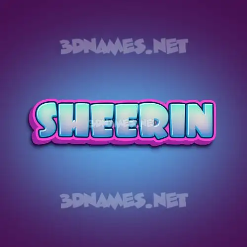 sheerin in Phat Purple style - 3D name wallpaper sheerin in Phat Purple style - 3D name wallpaper