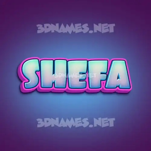 shefa in Phat Purple style - 3D name wallpaper shefa in Phat Purple style - 3D name wallpaper