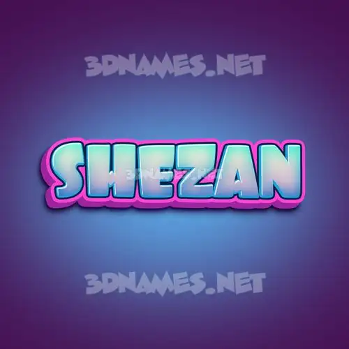 shezan in Phat Purple style - 3D name wallpaper shezan in Phat Purple style - 3D name wallpaper