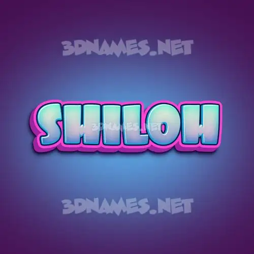 shiloh in Phat Purple style - 3D name wallpaper shiloh in Phat Purple style - 3D name wallpaper