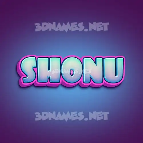 shonu in Phat Purple style - 3D name wallpaper shonu in Phat Purple style - 3D name wallpaper