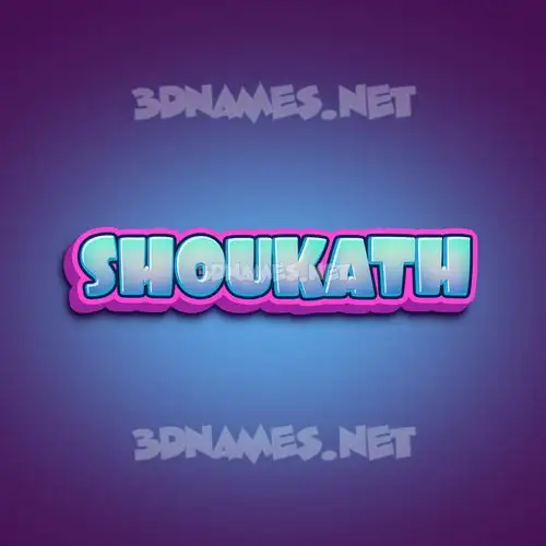 shoukath in Phat Purple style - 3D name wallpaper shoukath in Phat Purple style - 3D name wallpaper