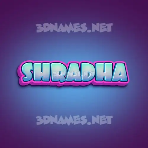 shradha in Phat Purple style - 3D name wallpaper shradha in Phat Purple style - 3D name wallpaper