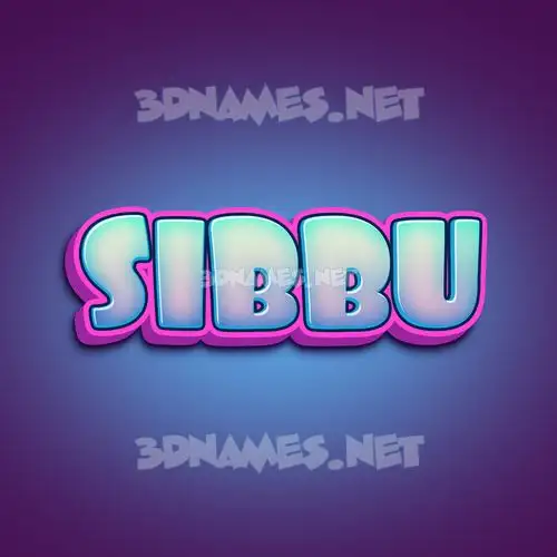 sibbu in Phat Purple style - 3D name wallpaper sibbu in Phat Purple style - 3D name wallpaper