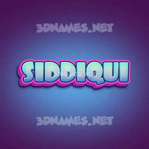 siddiqui in Phat Purple style - 3D name wallpaper siddiqui in Phat Purple style - 3D name wallpaper