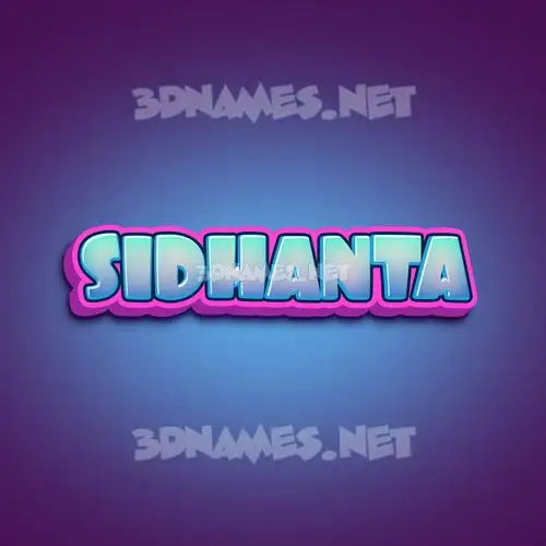 sidhanta in Phat Purple style - 3D name wallpaper sidhanta in Phat Purple style - 3D name wallpaper
