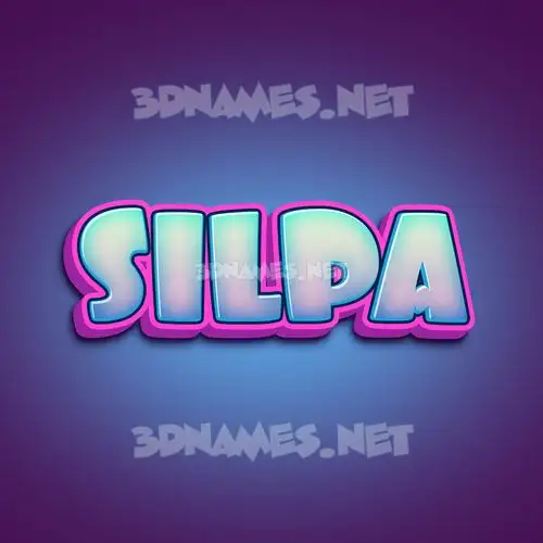 silpa in Phat Purple style - 3D name wallpaper silpa in Phat Purple style - 3D name wallpaper
