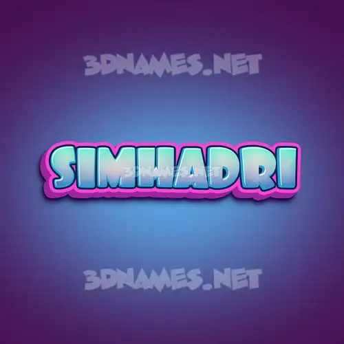 simhadri in Phat Purple style - 3D name wallpaper simhadri in Phat Purple style - 3D name wallpaper