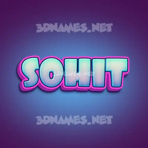 sohit in Phat Purple style - 3D name wallpaper sohit in Phat Purple style - 3D name wallpaper
