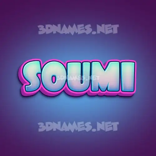 soumi in Phat Purple style - 3D name wallpaper soumi in Phat Purple style - 3D name wallpaper