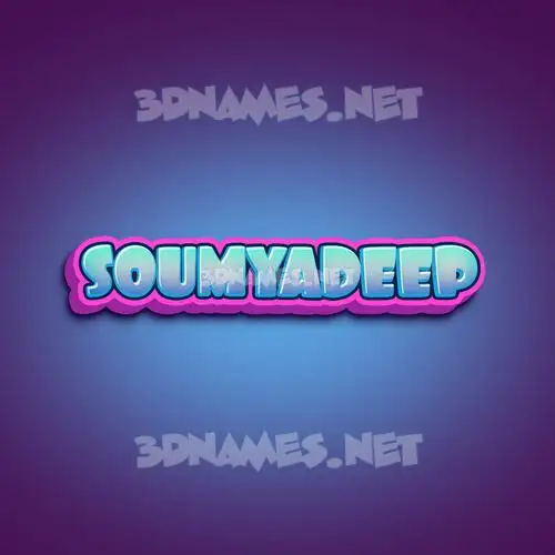 soumyadeep in Phat Purple style - 3D name wallpaper soumyadeep in Phat Purple style - 3D name wallpaper