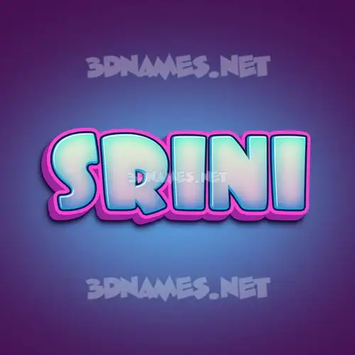 srini in Phat Purple style - 3D name wallpaper srini in Phat Purple style - 3D name wallpaper