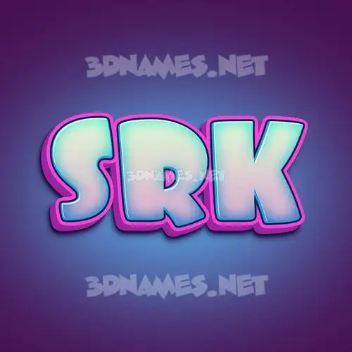 srk in Phat Purple style - 3D name wallpaper srk in Phat Purple style - 3D name wallpaper