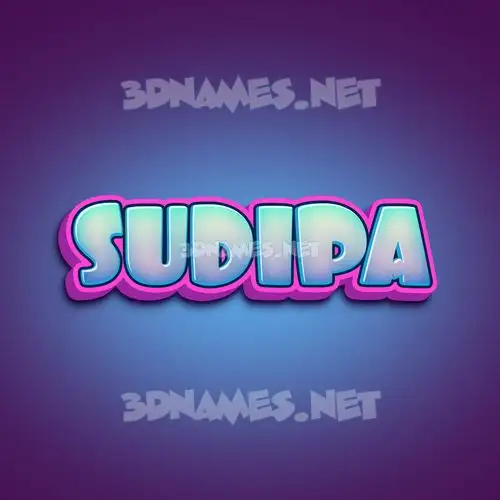 sudipa in Phat Purple style - 3D name wallpaper sudipa in Phat Purple style - 3D name wallpaper