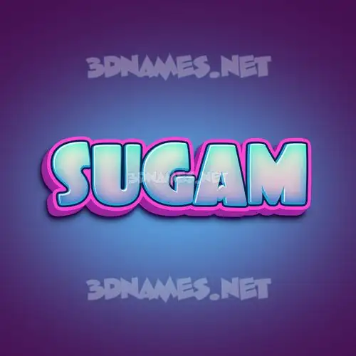 sugam in Phat Purple style - 3D name wallpaper sugam in Phat Purple style - 3D name wallpaper