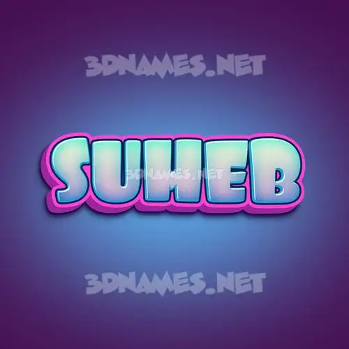 suheb in Phat Purple style - 3D name wallpaper suheb in Phat Purple style - 3D name wallpaper
