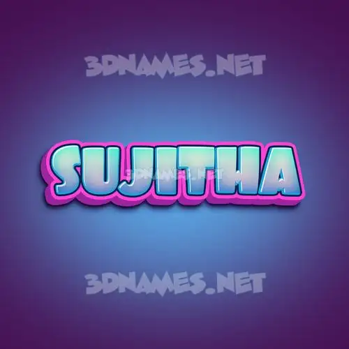 sujitha in Phat Purple style - 3D name wallpaper sujitha in Phat Purple style - 3D name wallpaper