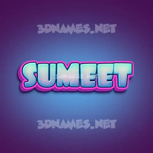 sumeet in Phat Purple style - 3D name wallpaper sumeet in Phat Purple style - 3D name wallpaper