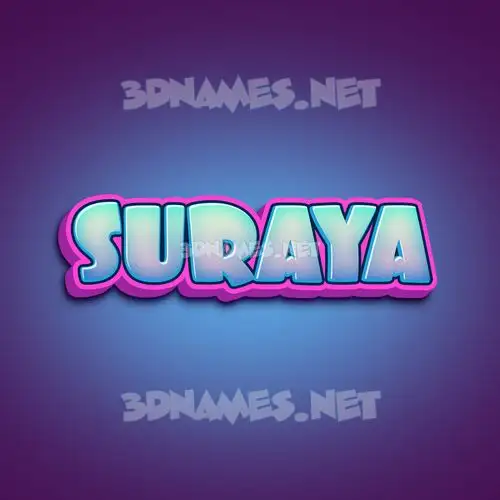 suraya in Phat Purple style - 3D name wallpaper suraya in Phat Purple style - 3D name wallpaper
