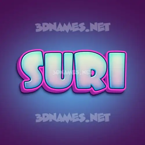 suri in Phat Purple style - 3D name wallpaper suri in Phat Purple style - 3D name wallpaper