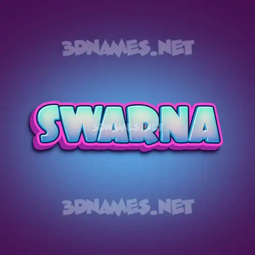 swarna in Phat Purple style - 3D name wallpaper swarna in Phat Purple style - 3D name wallpaper