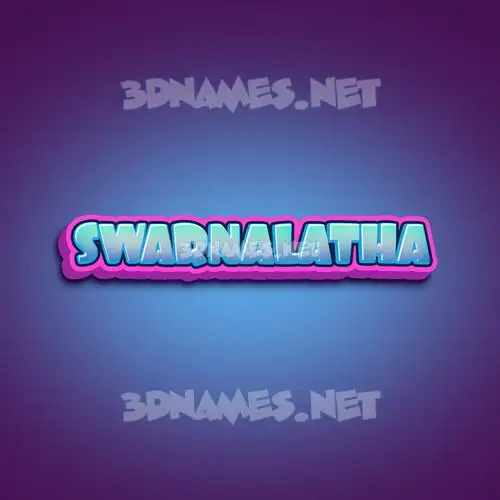 swarnalatha in Phat Purple style - 3D name wallpaper swarnalatha in Phat Purple style - 3D name wallpaper
