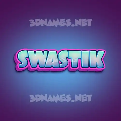 swastik in Phat Purple style - 3D name wallpaper swastik in Phat Purple style - 3D name wallpaper
