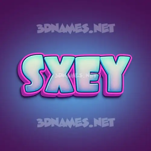 sxey in Phat Purple style - 3D name wallpaper sxey in Phat Purple style - 3D name wallpaper