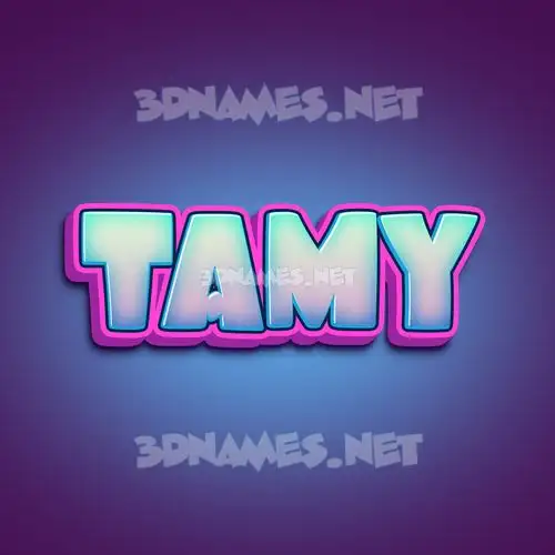 tamy in Phat Purple style - 3D name wallpaper tamy in Phat Purple style - 3D name wallpaper