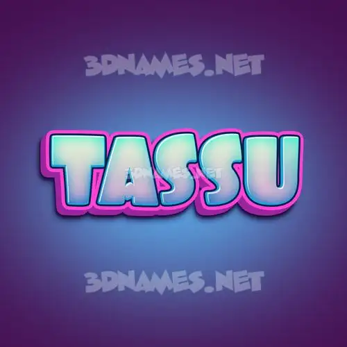 tassu in Phat Purple style - 3D name wallpaper tassu in Phat Purple style - 3D name wallpaper
