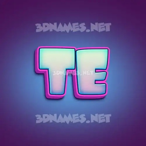 te in Phat Purple style - 3D name wallpaper te in Phat Purple style - 3D name wallpaper