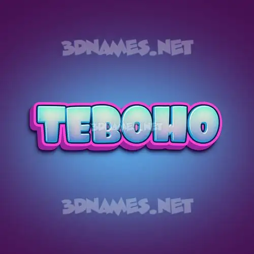 teboho in Phat Purple style - 3D name wallpaper teboho in Phat Purple style - 3D name wallpaper