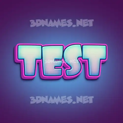 test in Phat Purple style - 3D name wallpaper test in Phat Purple style - 3D name wallpaper