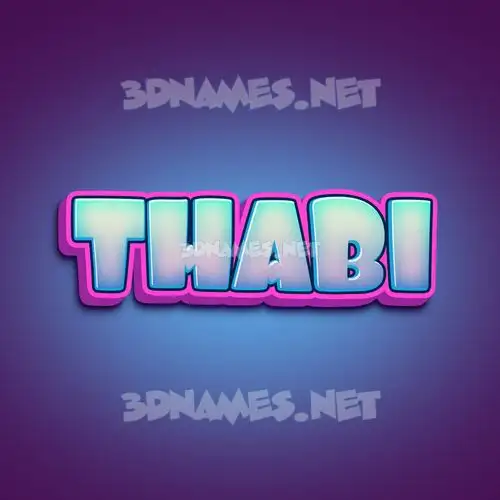 thabi in Phat Purple style - 3D name wallpaper thabi in Phat Purple style - 3D name wallpaper