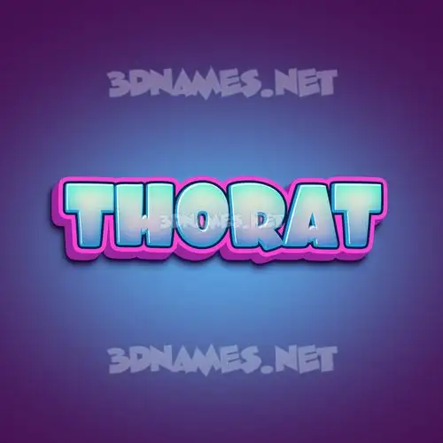 thorat in Phat Purple style - 3D name wallpaper thorat in Phat Purple style - 3D name wallpaper