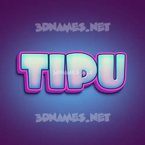 tipu in Phat Purple style - 3D name wallpaper tipu in Phat Purple style - 3D name wallpaper