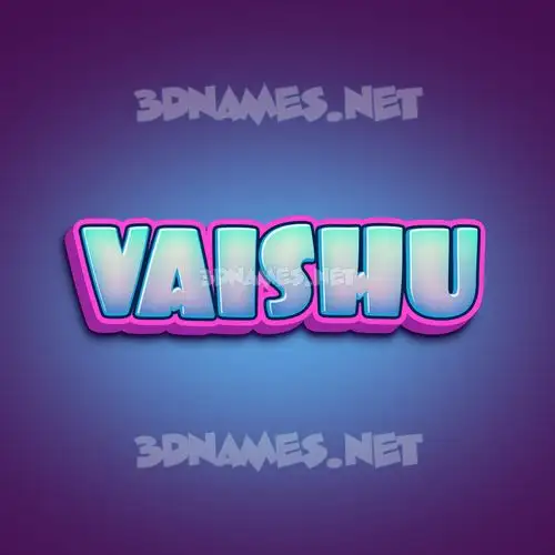 vaishu in Phat Purple style - 3D name wallpaper vaishu in Phat Purple style - 3D name wallpaper