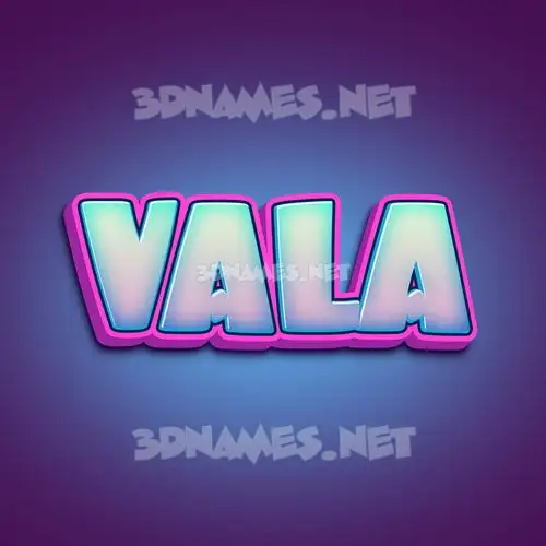 vala in Phat Purple style - 3D name wallpaper vala in Phat Purple style - 3D name wallpaper