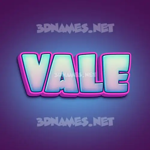 vale in Phat Purple style - 3D name wallpaper vale in Phat Purple style - 3D name wallpaper