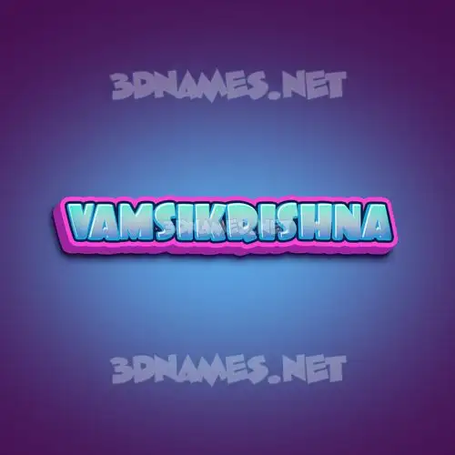 vamsikrishna in Phat Purple style - 3D name wallpaper vamsikrishna in Phat Purple style - 3D name wallpaper