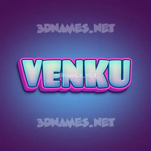 venku in Phat Purple style - 3D name wallpaper venku in Phat Purple style - 3D name wallpaper