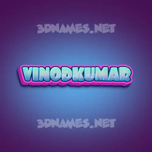 vinodkumar in Phat Purple style - 3D name wallpaper vinodkumar in Phat Purple style - 3D name wallpaper