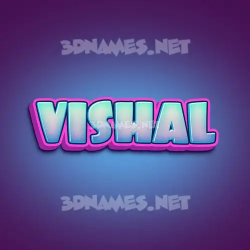 vishal in Phat Purple style - 3D name wallpaper vishal in Phat Purple style - 3D name wallpaper