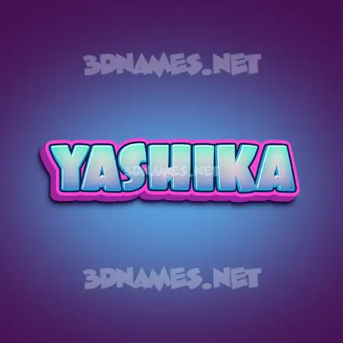 yashika in Phat Purple style - 3D name wallpaper yashika in Phat Purple style - 3D name wallpaper