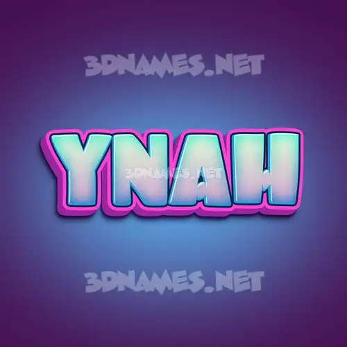 ynah in Phat Purple style - 3D name wallpaper ynah in Phat Purple style - 3D name wallpaper
