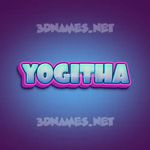 yogitha in Phat Purple style - 3D name wallpaper yogitha in Phat Purple style - 3D name wallpaper
